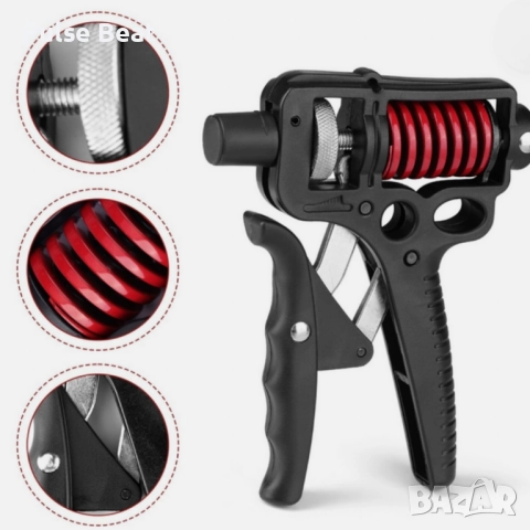 Уред за тренировка на ръце и предмишници Hand-Muscle Developer, снимка 7 - Фитнес уреди - 52398629