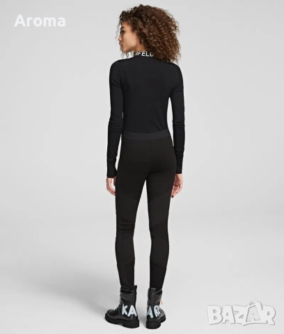 Дамски еластичен клин Karl Lagerfeld черен размер S, снимка 3 - Клинове - 52398342