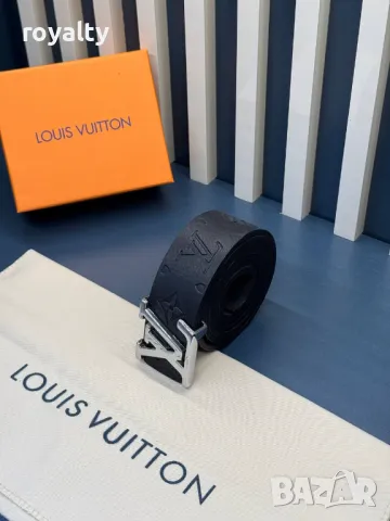 Louis Vuitton колани естествена кожа , снимка 3 - Колани - 49549775