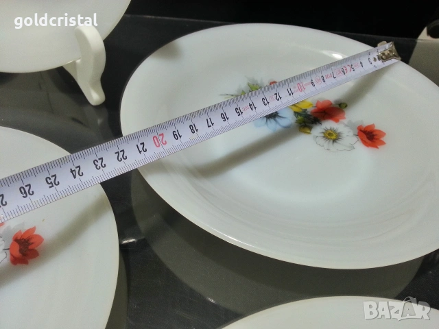 френски аркопал чинии дълбоки , снимка 8 - Антикварни и старинни предмети - 53237856