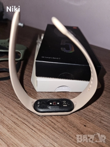 Xiaomi Mi smart band 5 смарт часовник, снимка 3 - Смарт гривни - 52355731