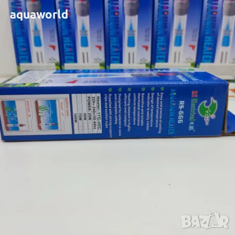 "Безплатна доставка " Rs 666 нагревател 75 w, снимка 4 - Оборудване за аквариуми - 48009364