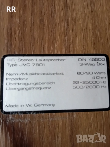 JVC HI FI , снимка 6 - Тонколони - 53108850