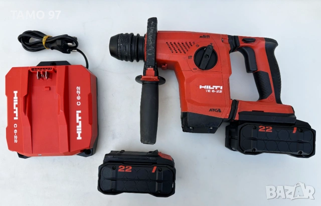 Hilti TE 6-22 AVR/ATC Nuron - Безчетков акумулаторен перфоратор