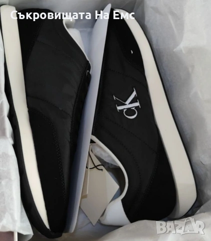 Calvin Klein Ретро мъжки маратонки нови 42,43,44номер, снимка 5 - Маратонки - 53289640