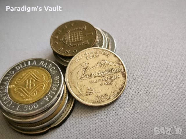 Монета - САЩ - 1/4 долар (Вашингтон) | 2007г.