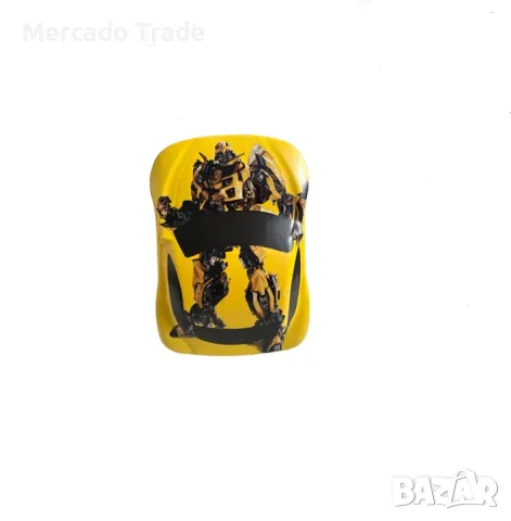 Комплект Mercado Trade, Куфар и раница, За деца, Кола, Жълт, снимка 2 - Раници - 47222697