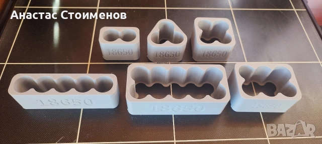 Държачи за батерий 18650, снимка 3 - Друга електроника - 53811223