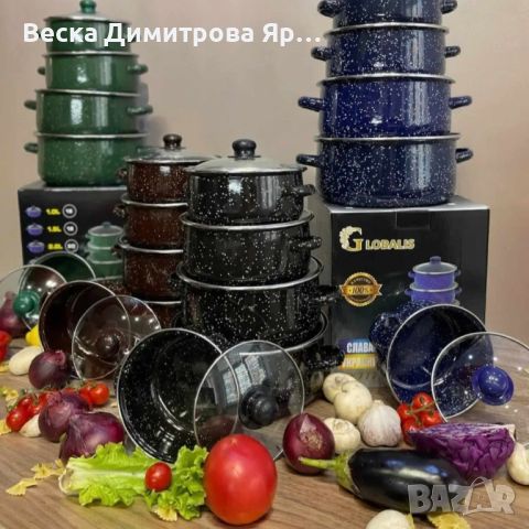 Комплект от 5 броя тенджери , снимка 4 - Съдове за готвене - 45936053