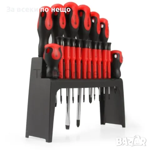 Комплект отвертки 18 части Mar-Pol, снимка 3 - Отвертки - 50365272