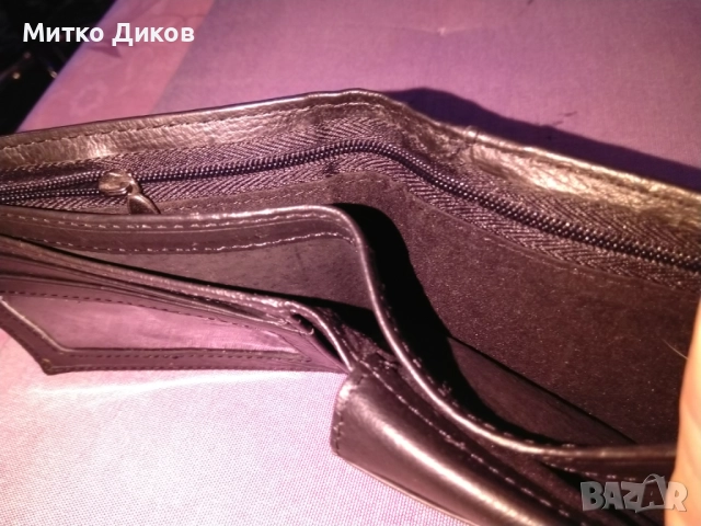 Портфейл Х №9 естествена кожа 115х90мм, снимка 9 - Портфейли, портмонета - 52905436