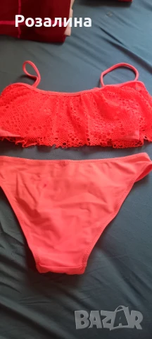 Бански в две части ,12г.+един подарък, снимка 2 - Бански костюми - 50658096