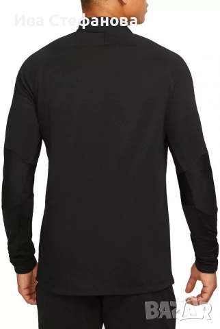 NIKE  nike THERMA-FIT WINTER WARRIOR ACADEMY DRILL TOP – BLACK/BLACK/TOTAL ORANGE, снимка 6 - Спортни дрехи, екипи - 52553141
