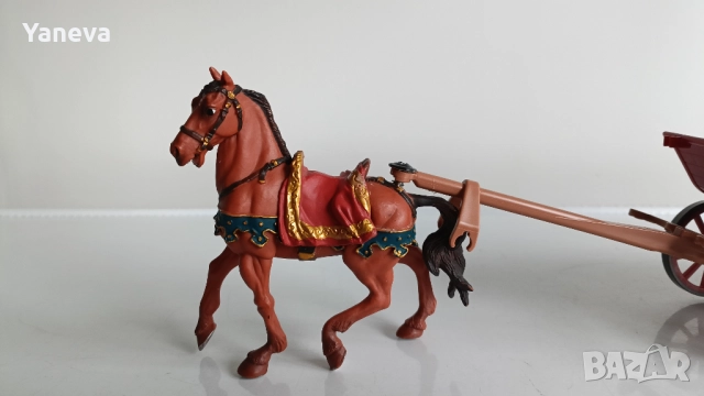 Playmobil Western" ,  дилижанс, теглен от кон, с надпис "RENO-DENVER-ST.LOUIS EXPRESS".  , снимка 5 - Коли, камиони, мотори, писти - 52987308