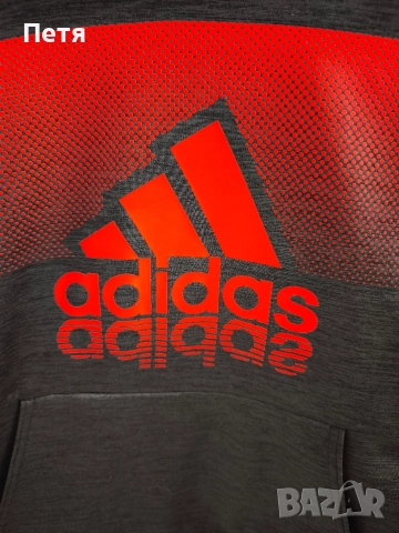 Adidas, с качулка, снимка 2 - Детски анцузи и суичери - 52682471