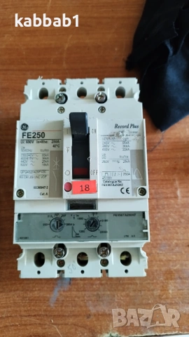 Шалтер прекъсвач General Electric FD63 - трифазен 250A, снимка 6 - Строителни материали - 53783851