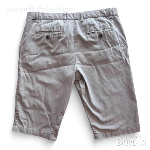 Мъжки сиво къси панталони Samsoe Samsoe размер 32 памук, снимка 2 - Къси панталони - 53244667
