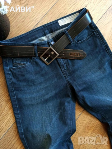 DIESEL дамски оригинални еластични дънки, снимка 7 - Дънки - 53066162