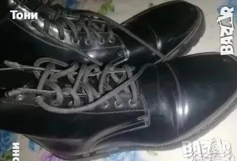 ZARA Дамски Зимни Боти Изцяло от Естествена Кожа 41