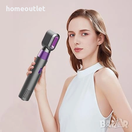 ПРОМОЦИЯ Компактен сешоар с три сменяеми приставки, 1800W - технология с отрицателни йони - DK-2979, снимка 2 - Сешоари - 54146628