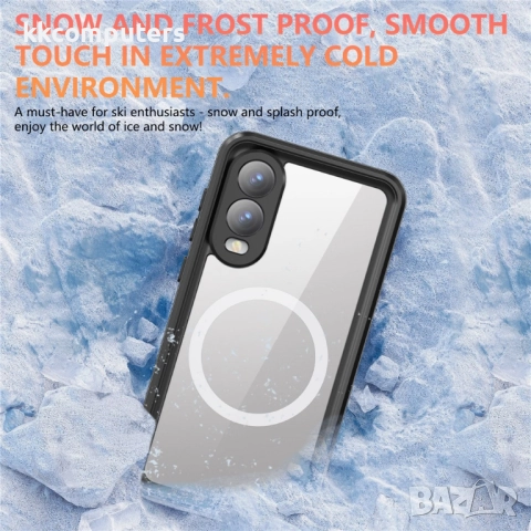 Водоустойчив калъф REDPEPPER FS Series за Samsung Galaxy S25 Edge – IP68 защита, удароустойчив и съв, снимка 6 - Калъфи, кейсове - 52238063