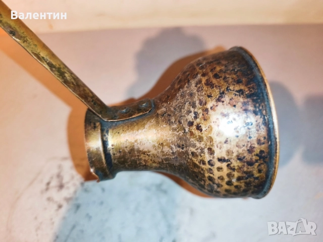 Бакърено джезве 3, снимка 8 - Други ценни предмети - 52742610