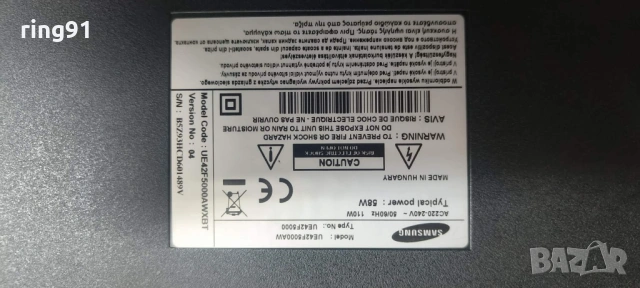 T-Con - T500HVN05.0 Ctrl BD 50T11-C02 TV Samsung UE42F5000AW, снимка 3 - Части и Платки - 54135764