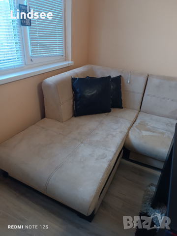 Ъглов диван, снимка 1 - Дивани и мека мебел - 45022664