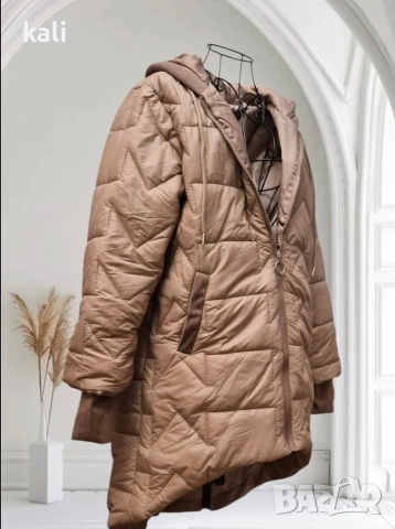 Есенно / Зимно яке , цвят Капучино, ново 