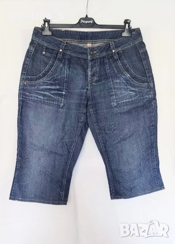 Четири различни броя / L - 4XL / Дамски маркови дънкови бермуди , снимка 3 - Къси панталони и бермуди - 51498226