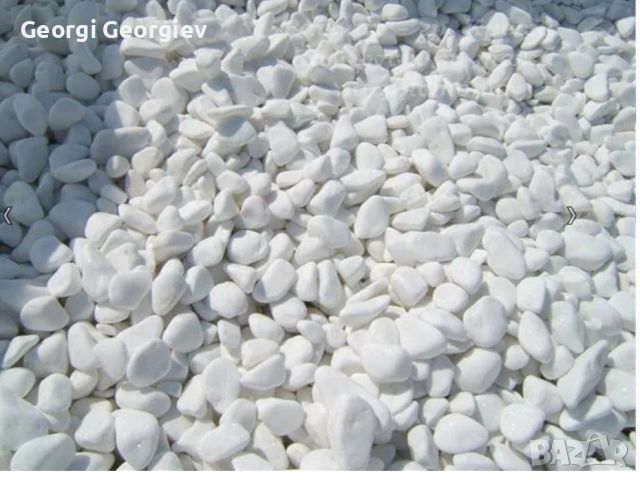 Декоративни бели камъчета, снимка 4 - Декорация за дома - 45417773