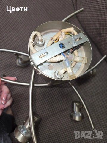 Осветително тяло с включени крушки 25 евро , снимка 3 - Лампи за таван - 53410257