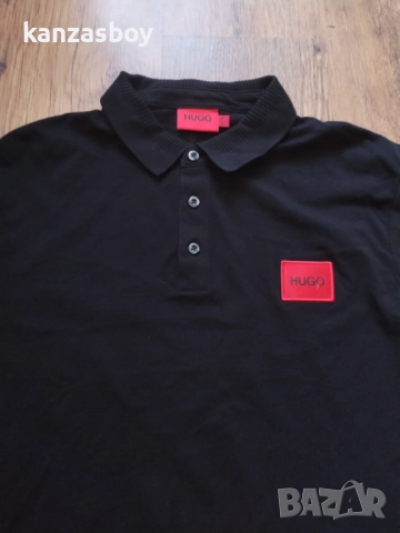 hugo boss dereso 212 - страхотна мъжка тениска  КАТО НОВА ХЛ, снимка 3 - Тениски - 51476084