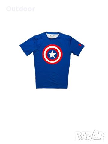 Мъжка тениска Under Armour x Marvel Captain Americа, азмер: L