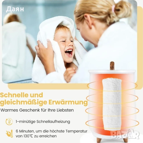 Уред за затопляне на кърпи 23L COSTWAY , снимка 4 - Други стоки за дома - 53284692