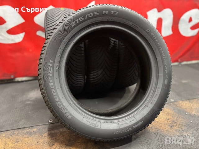 215 55 17, Зимни гуми, BFGoodrich G-ForceWinter2, 4 броя, снимка 5 - Гуми и джанти - 51636817