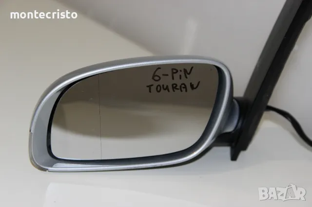 Ляво огледало VW Touran (2003-2010г.) електрическо 6 пина Тоуран, снимка 1