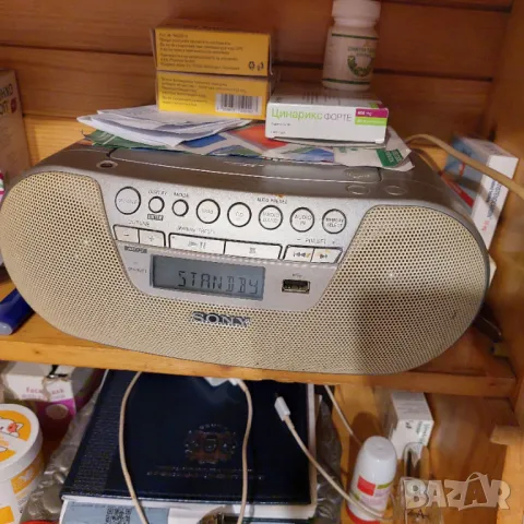 Sony CD usb mp3 30 лв, снимка 2 - Радиокасетофони, транзистори - 50040502