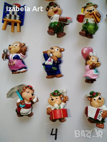 35бр фигури Kinder МЕЧЕТА/стари Киндер играчки от шоколадови яйца , снимка 4 - Колекции - 52022081