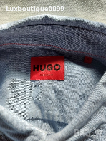 Мъжка риза Hugo XL, снимка 4 - Ризи - 53919058