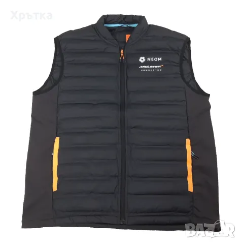 McLaren Racing Formula E Vest - Оригинален мъжки елек размер XL, снимка 7 - Якета - 48890730