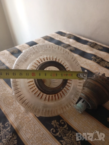 Резервоар с машинка за газова лампа, снимка 4 - Антикварни и старинни предмети - 52547921