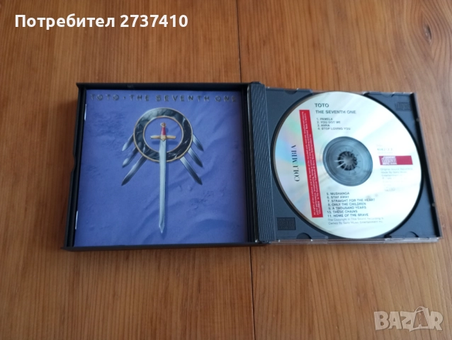 TOTO - TOTO IV/THE SEVENTH ONE 2cd 20лв оригинални дискове, снимка 3 - CD дискове - 52017205