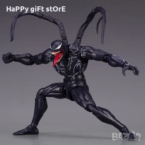 Статуетка Marvel: Spider-Man - Venom (Hero Collector), екшън фигура 20 cm , снимка 5 - Фигурки - 47500142