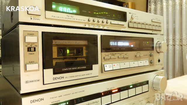 DENON PMA-777 & DR-M11 & TU-767, снимка 8 - Ресийвъри, усилватели, смесителни пултове - 46089256