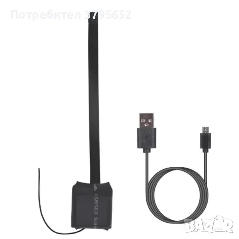 Wi Fi мини скрита камера с Full HD 4K, снимка 3 - Камери - 48298387