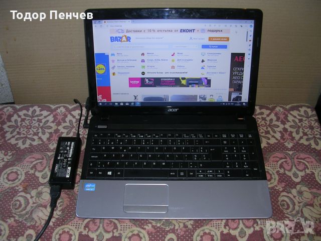 Acer TM P253 - Core i3, 8 GB RAM, 128 GB SSD, 3 ч. батерия, снимка 1 - Лаптопи за дома - 46497646