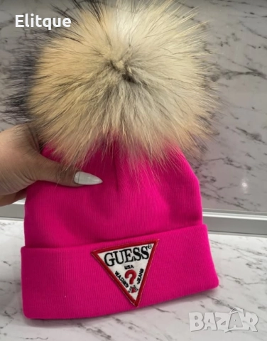 зимни шапки guess, снимка 7 - Шапки - 52787134