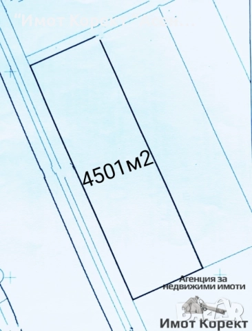 Имот Корект продава Зем.земя 4501м2, Долни Воден 