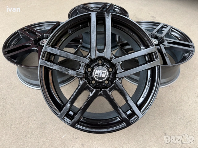 4 бр. алуминиеви джанти MSW 20 цола 5x112 , централен отвор 73.1, ET35, 8J